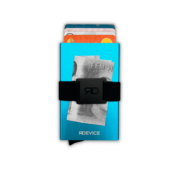 Blue Card Holder
